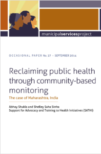 Reclaiming public health through community-based monitoring: The case of Maharashtra, India image